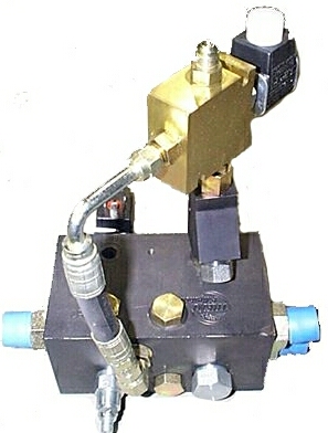 High pressure hydraulic logic manifold