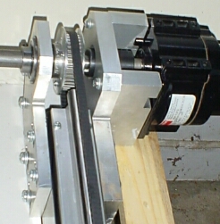 Gear driven axis drive