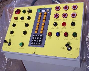 Mill control system with computer controlled setworks for horizontal band resaw mill with 24